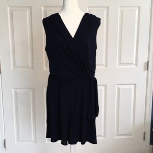 Navy Blue Romper